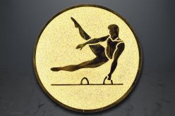 Emblém gymnastika muži, zlato EM43