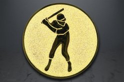 Emblém baseball, zlato EM11