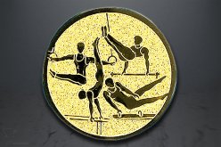 Emblém gymnastika muži, zlato EM150