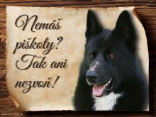 Cedulka Karelský medvědí pes II - Piškoty