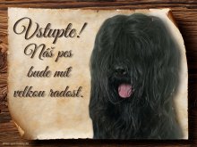 Cedulka Briard - Vstupte