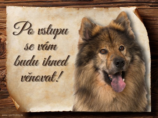 Cedulka Eurasier II - Po vstupu ...