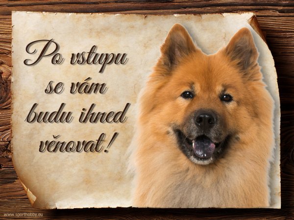 Cedulka Eurasier - Po vstupu ...