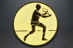 Emblém  tenis - muži, zlato EM31