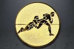 Emblém rugby, zlato EM82