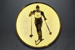 Emblém běh na lyžích, zlato EM96