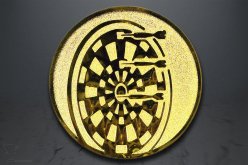 Emblém šipky, zlato EM87
