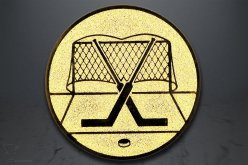 Emblém lední hokej, zlato EM142