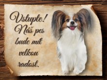 Cedulka Papilon - Vstupte