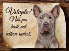 Cedulka Thajský Ridgeback - Vstupte