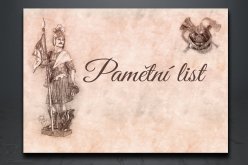 Pamětní list hasiči 1610