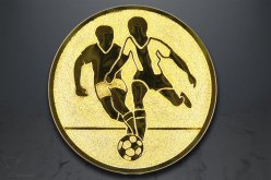 Emblém fotbal - dvojice, zlato EM1