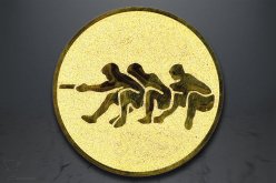 Emblém přetahování lanem, zlato EM63