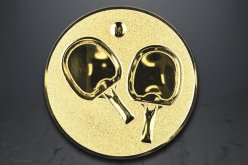 Emblém stolní tenis, zlato EM36