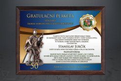 Plaketa hasiči PP6088