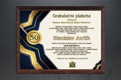Plaketa hasiči PP6090