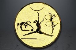 Emblém moderní gymnastika, zlato EM141